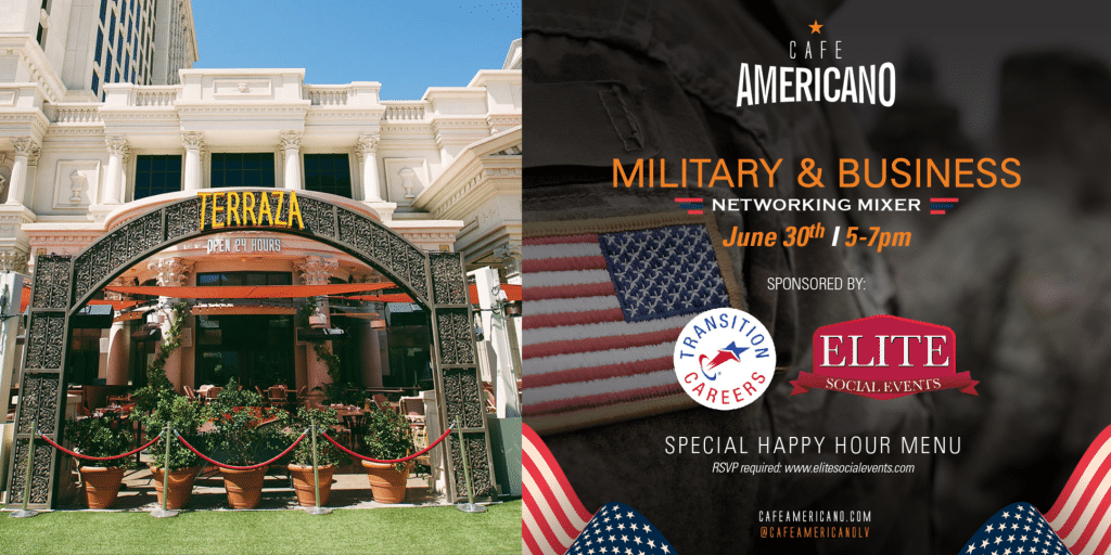 Eventbrite Filler- Military Mixer Cafe Americano - 06-30-22