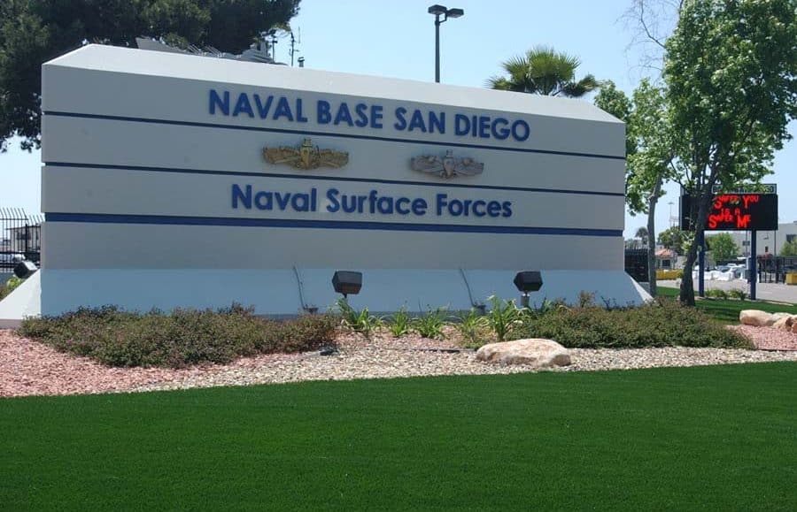 naval base san diego gate