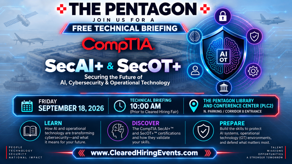 Tech Briefing CompTIA SecAI and SecOT 09 18 26